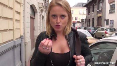 Amateur Blonde Babe From The Street - Porn Video - upornia.com - France