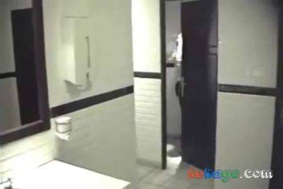 Couple Caught In Restaurant Bathroom - hclips.com